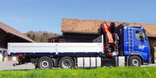 LKW 3-Achser mit Kran